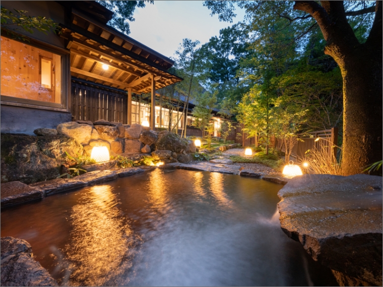 我不歳月露天風呂