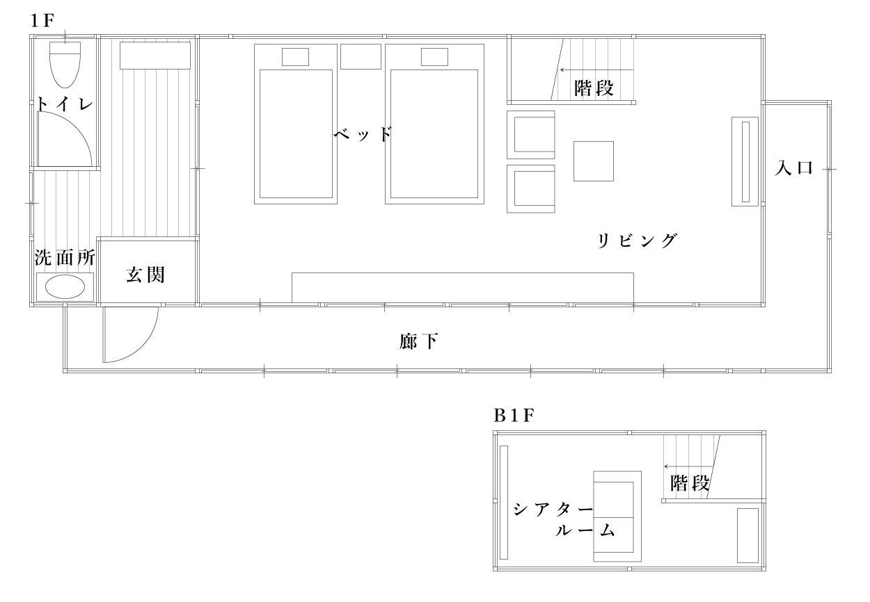 再来間取り