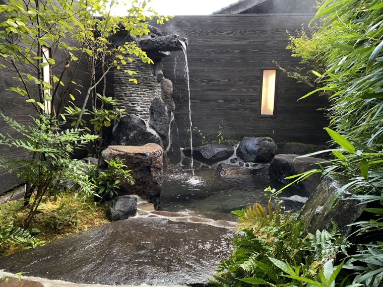 戸田邸露天風呂