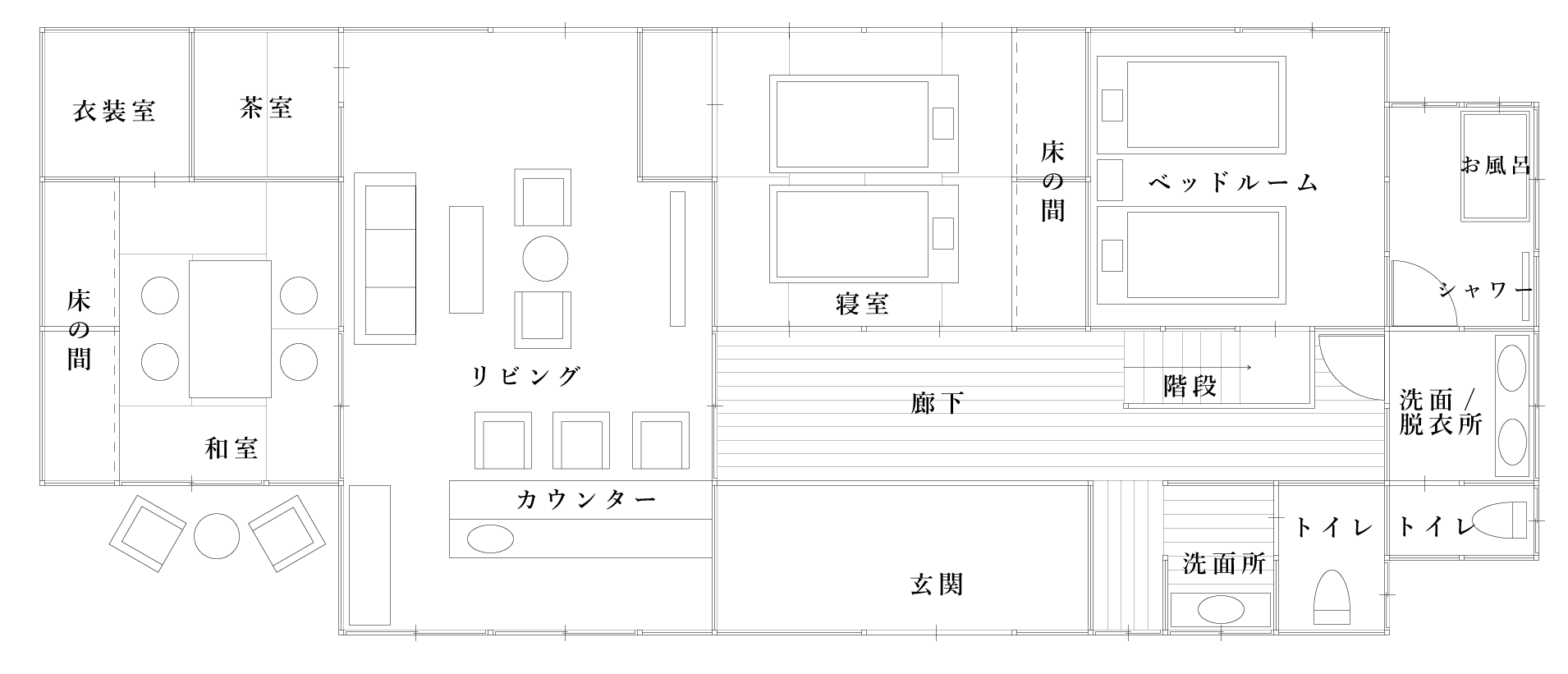 戸田邸間取り