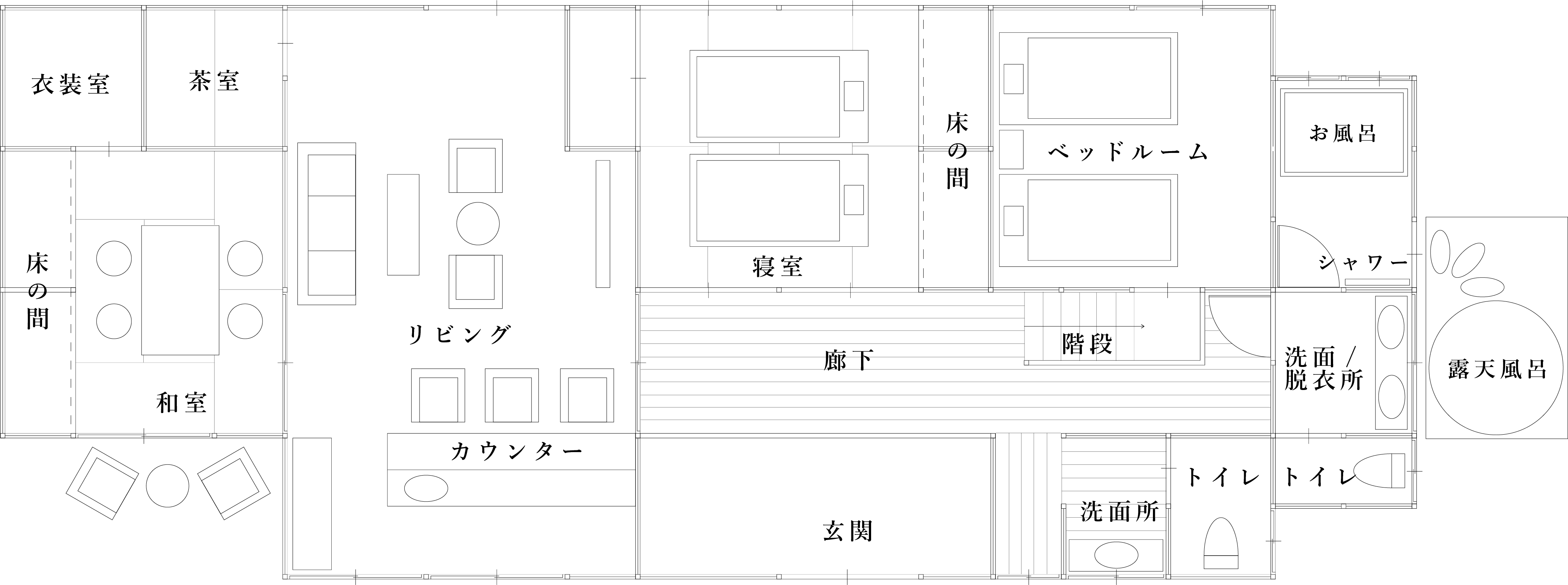 戸田邸間取り